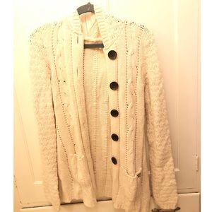 Billabong Cream Knit Cardigan